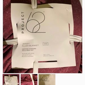 In Search Of!! Project 62 Nate Berkus blanket. Blue, red or grey